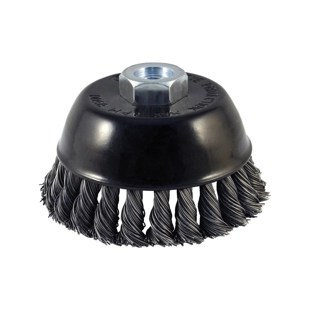 Чашечная жгутовая щетка для УШМ D.BOR METAL Standard D02-MS-075-M14-050