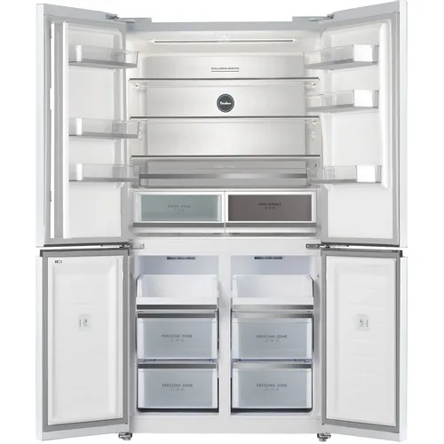 Холодильник двухкамерный TESLER RCD-547BI Full No Frost, Side by Side, инверторный, белый