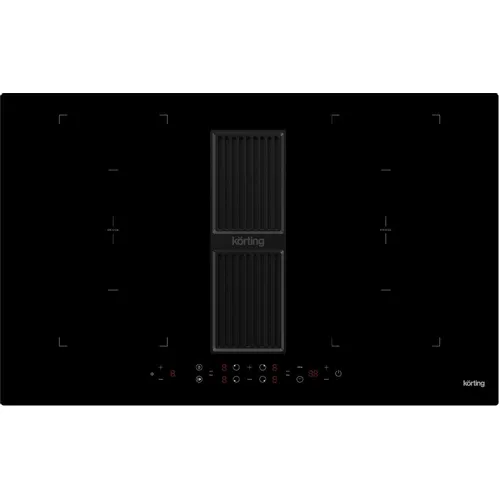 Индукционная варочная поверхность Korting HIBH 84980 NB, конфорок: 4 шт., стеклокерамика, независимая, черный