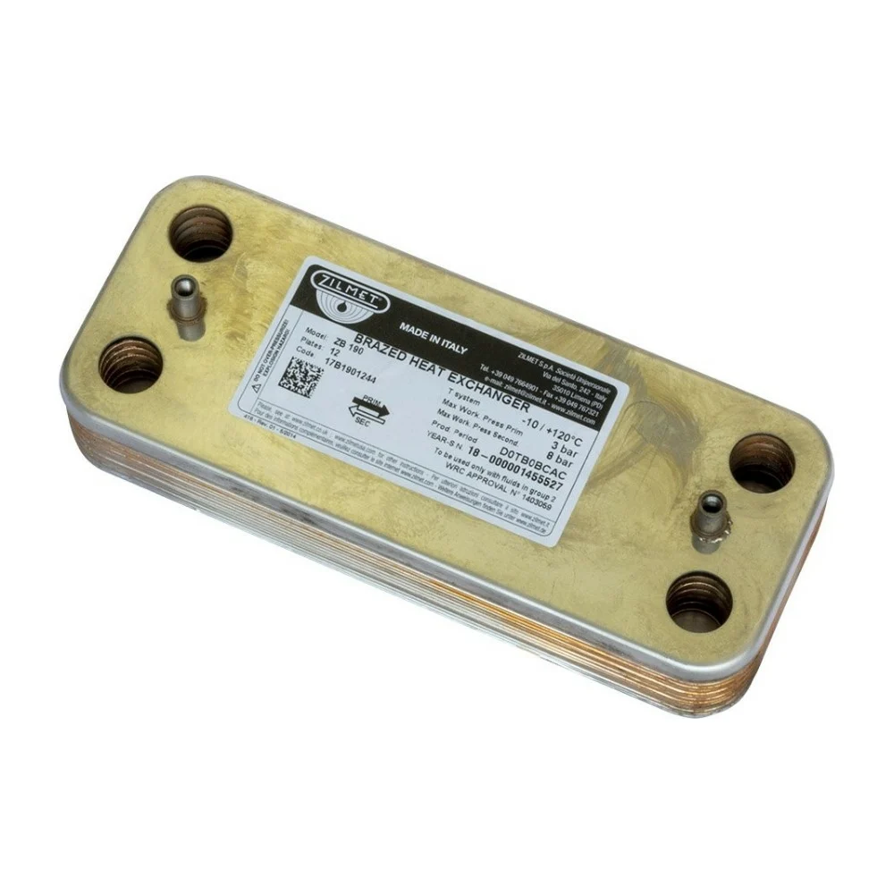 Паяный теплообменник Zilmet ZB190 - 12Р 17B1901244