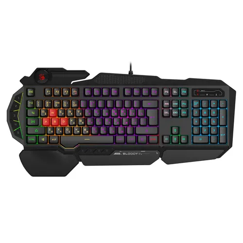 Клавиатура A4TECH Bloody B310N, проводная, USB, мембранная, черный