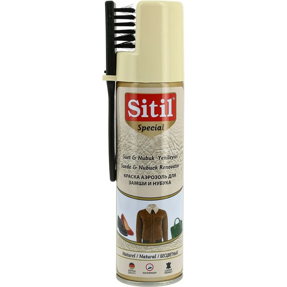 Аэрозоль-восстановитель для замши и нубука Sitil Suede& Nubuck Renovator 122.00 SSNS