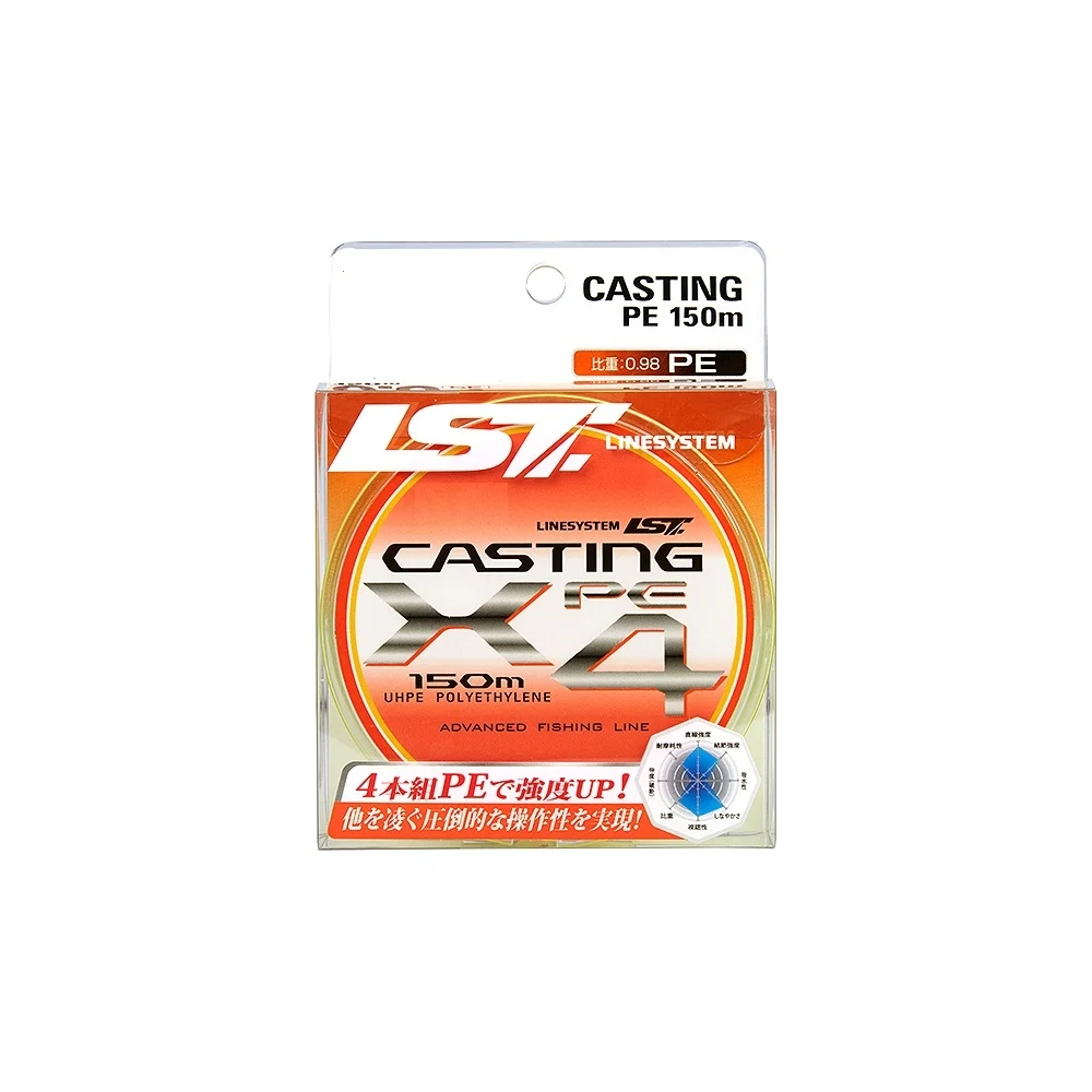 Шнур Linesystem Casting PE X4 04519