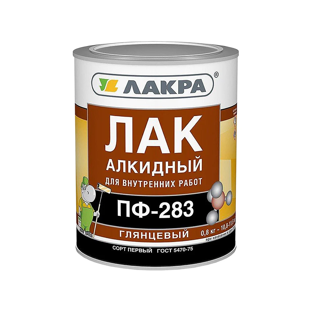Алкидный лак ЛАКРА ПФ-283 90000969852