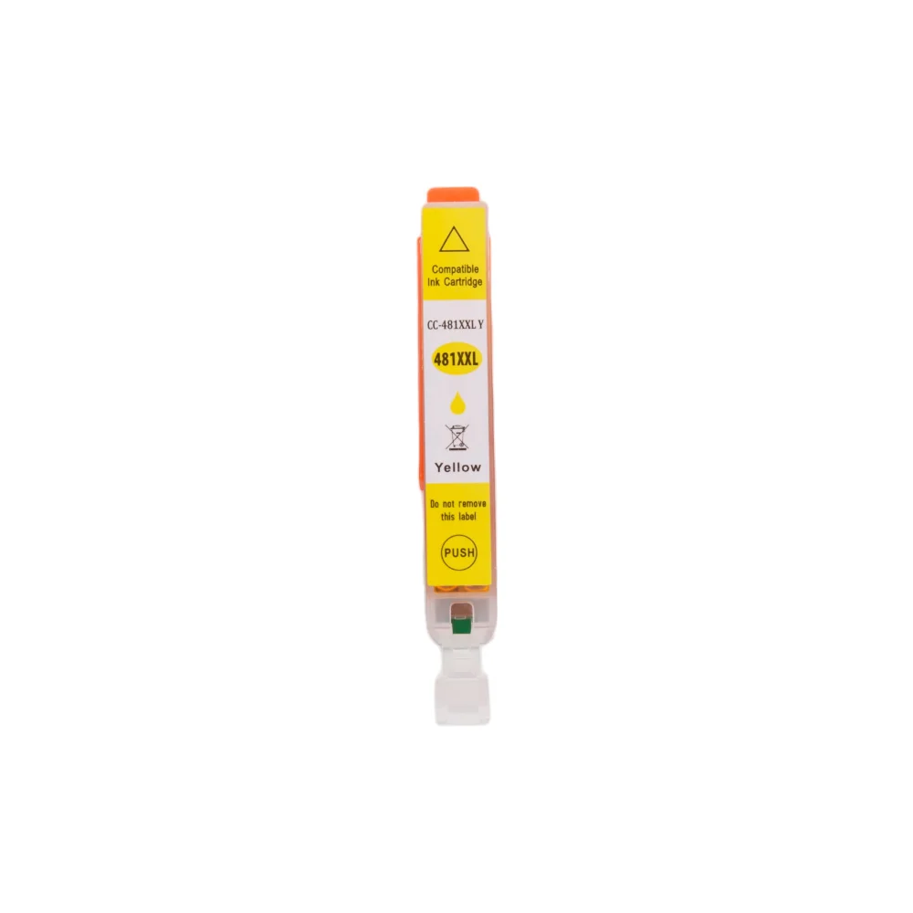 Картридж для Canon PIXMA TS6140 704 8140 8240 9140 9540 9541C TR7540 8540 T2 IC-CCLI-481Y XXL