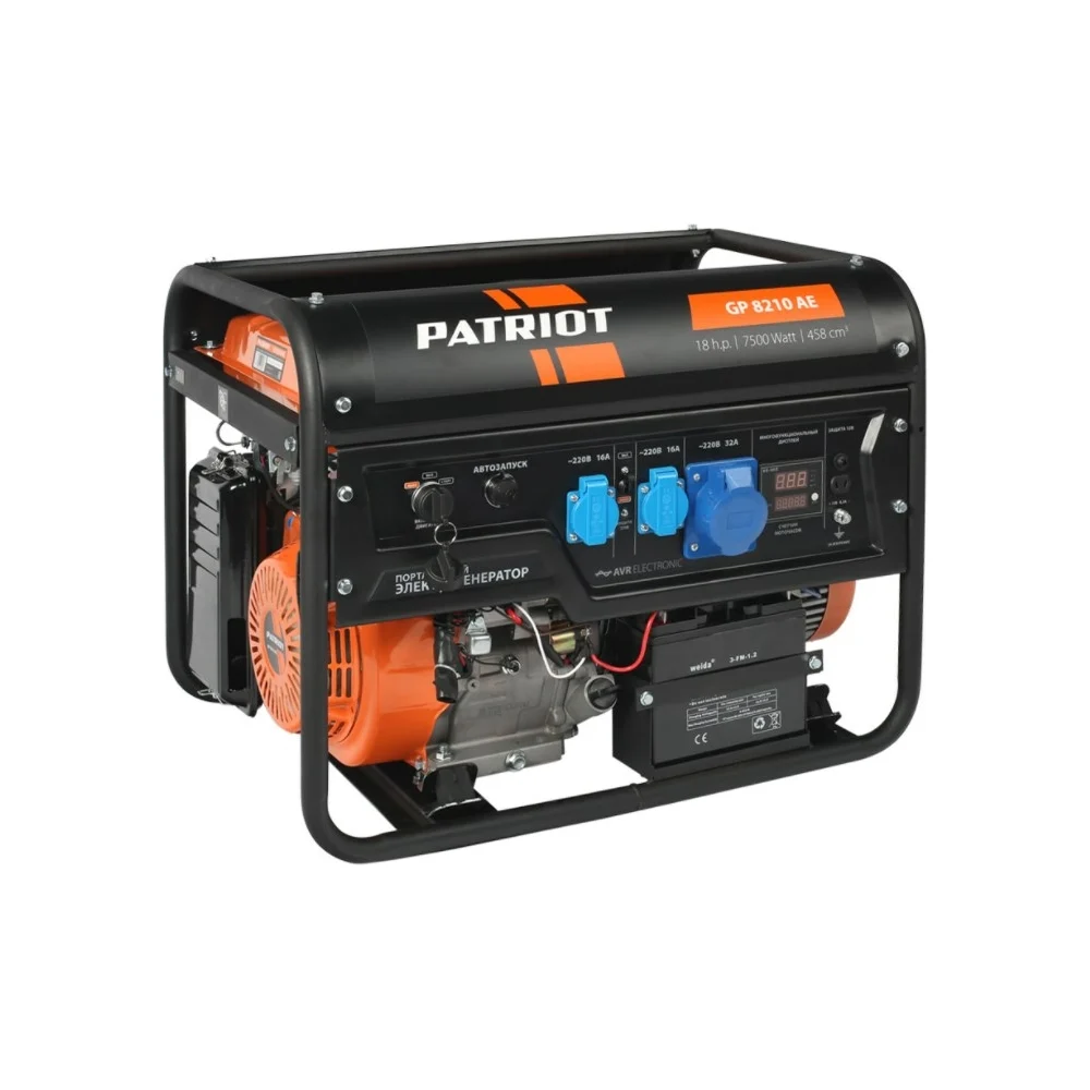 Бензиновый генератор Patriot GP 8210AE 474101705