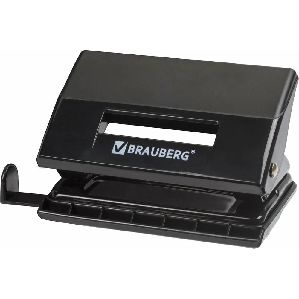 Дырокол BRAUBERG Black Jack 227795