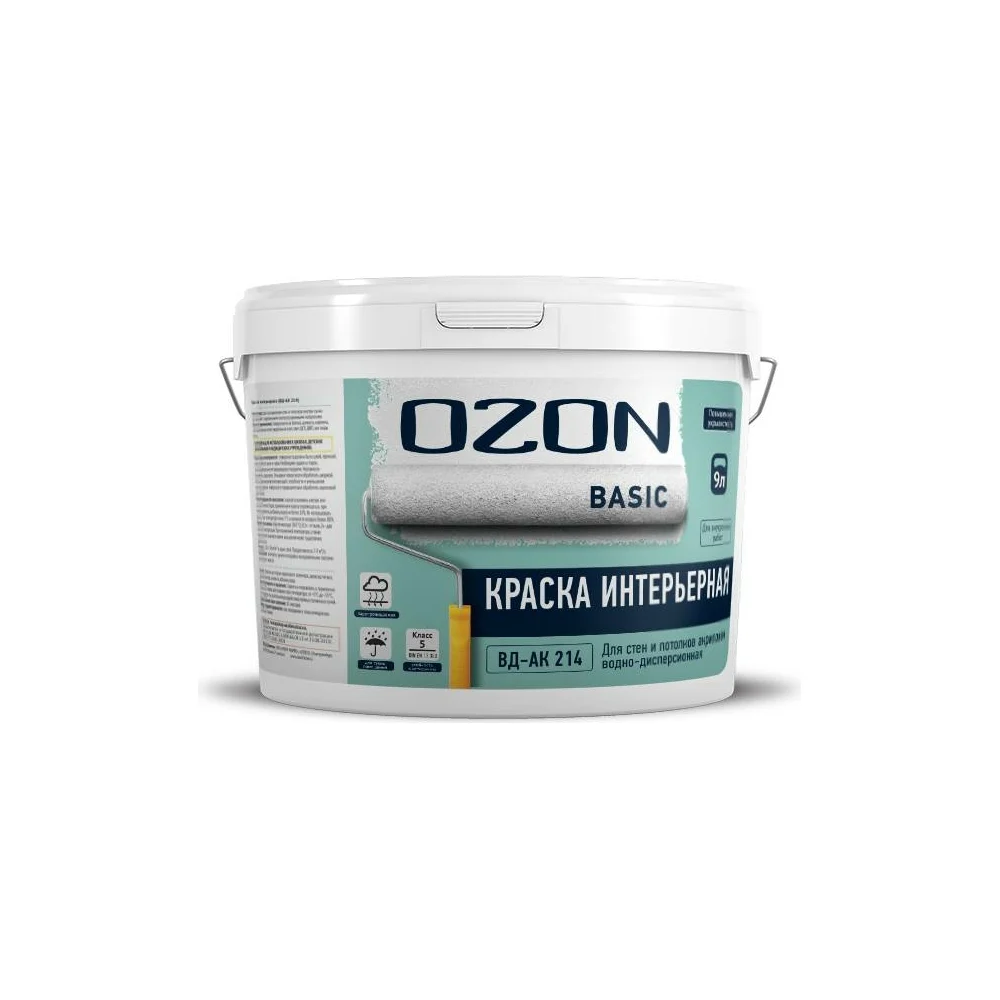 Интерьерная краска OZON BASIC С ВД-АК 214 ВД-АК-214С-13