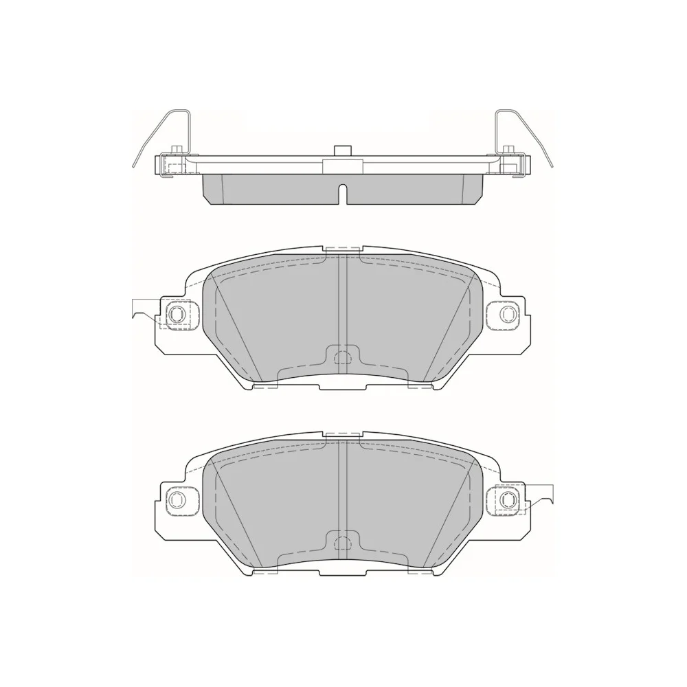 Дисковые тормозные колодки Avantech AV192 1740228