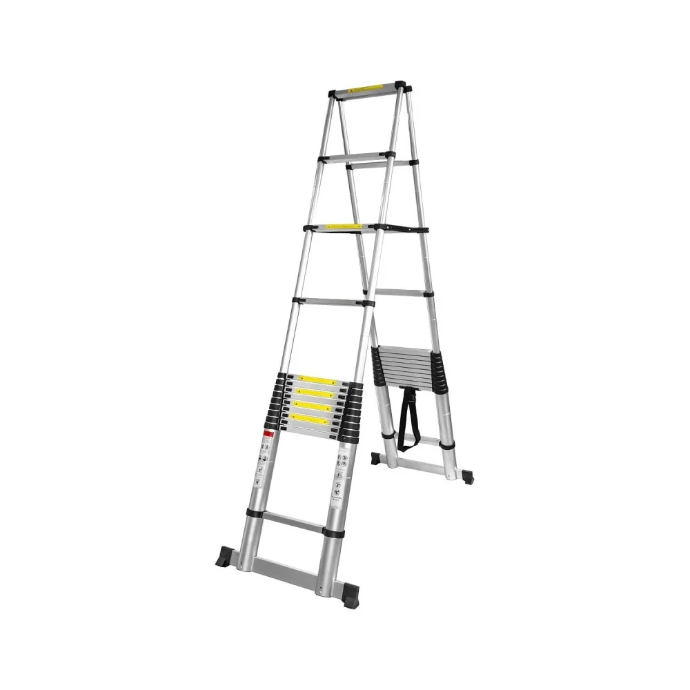 Телескопическая двухсекционная лестница Forcekraft FK-bl-ta540