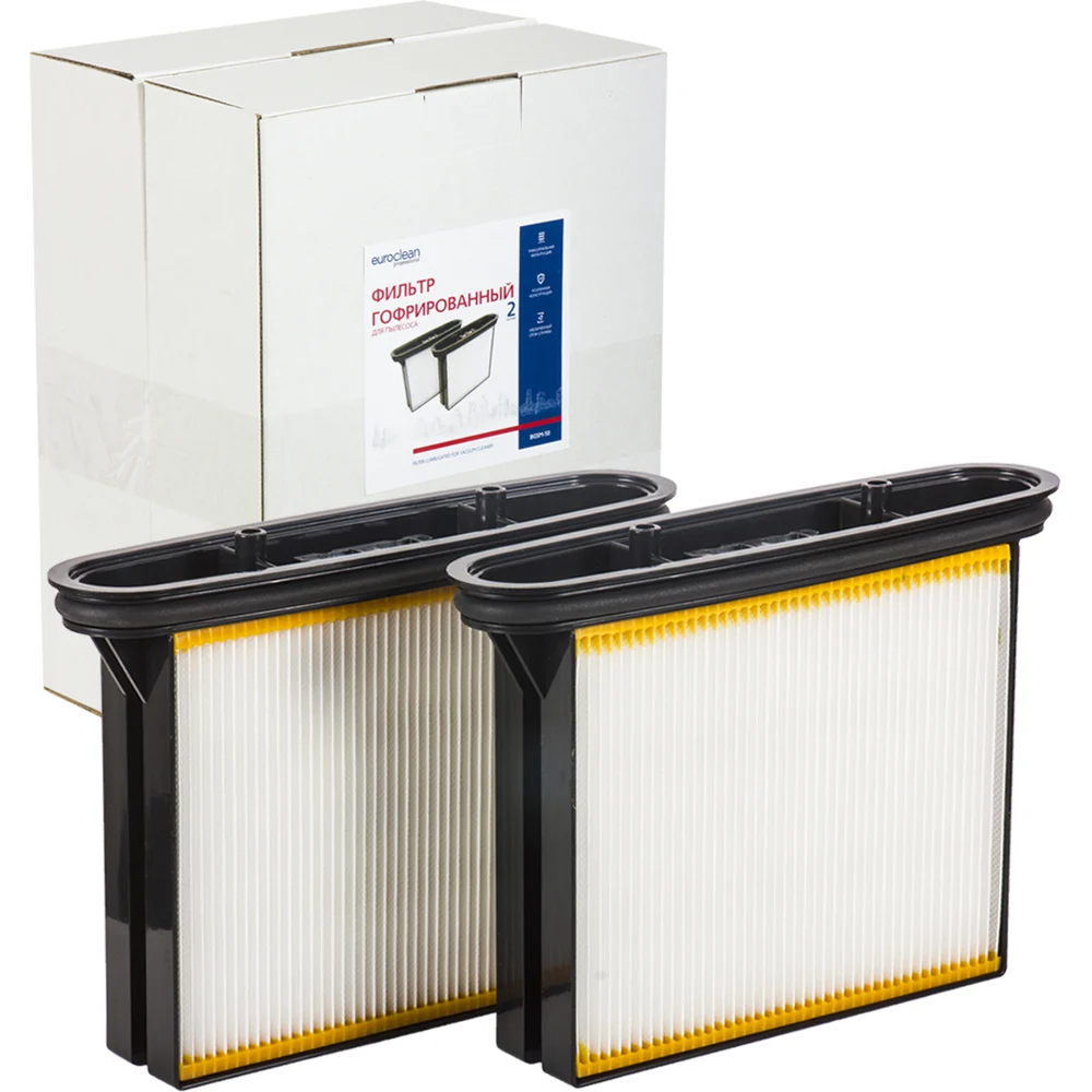 Складчатый фильтр для пылесоса Bosch GAS-50 EURO Clean BGSM-50