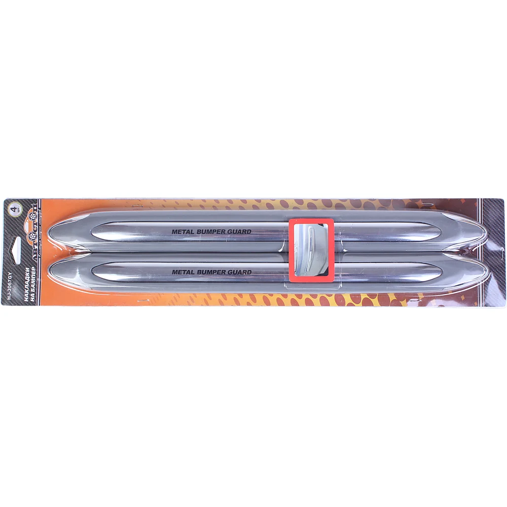 Накладки на бампер Автостоп HJ-3067 GREY HJ-3067GY