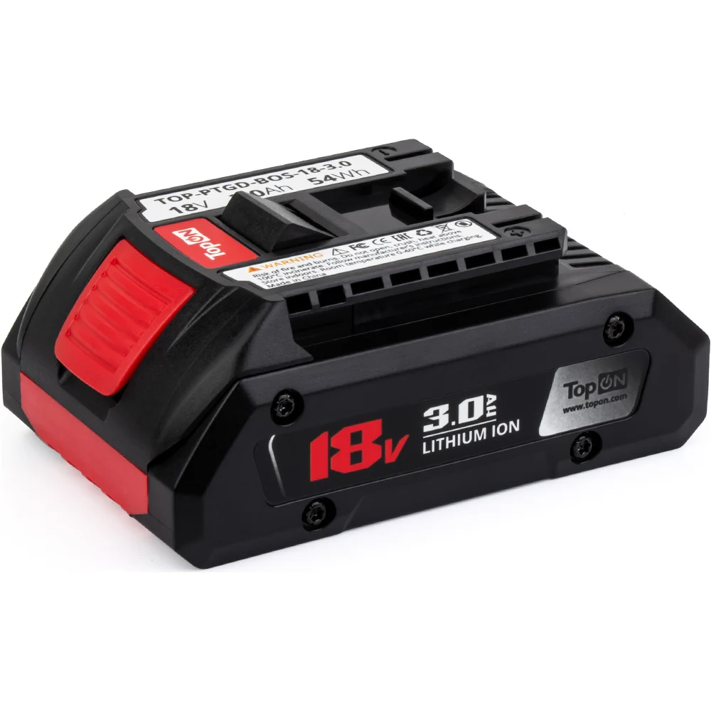 Аккумулятор для BOSCH TopOn TOP-PTGD-BOS-18-3.0