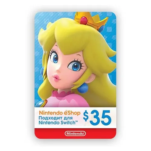 Пополнение игровой валюты Nintendo eShop 35 USD USA, регион: США