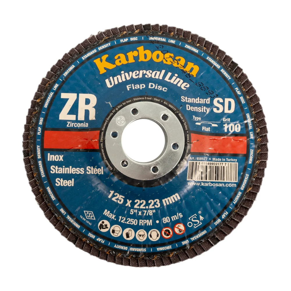 Круг лепестковый ABRAFORM P-100 AF-FLAP-FT-125-P100-ZR65