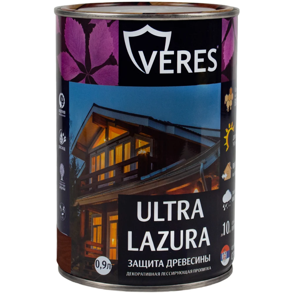 Пропитка VERES Ultra Lazura №4 42030