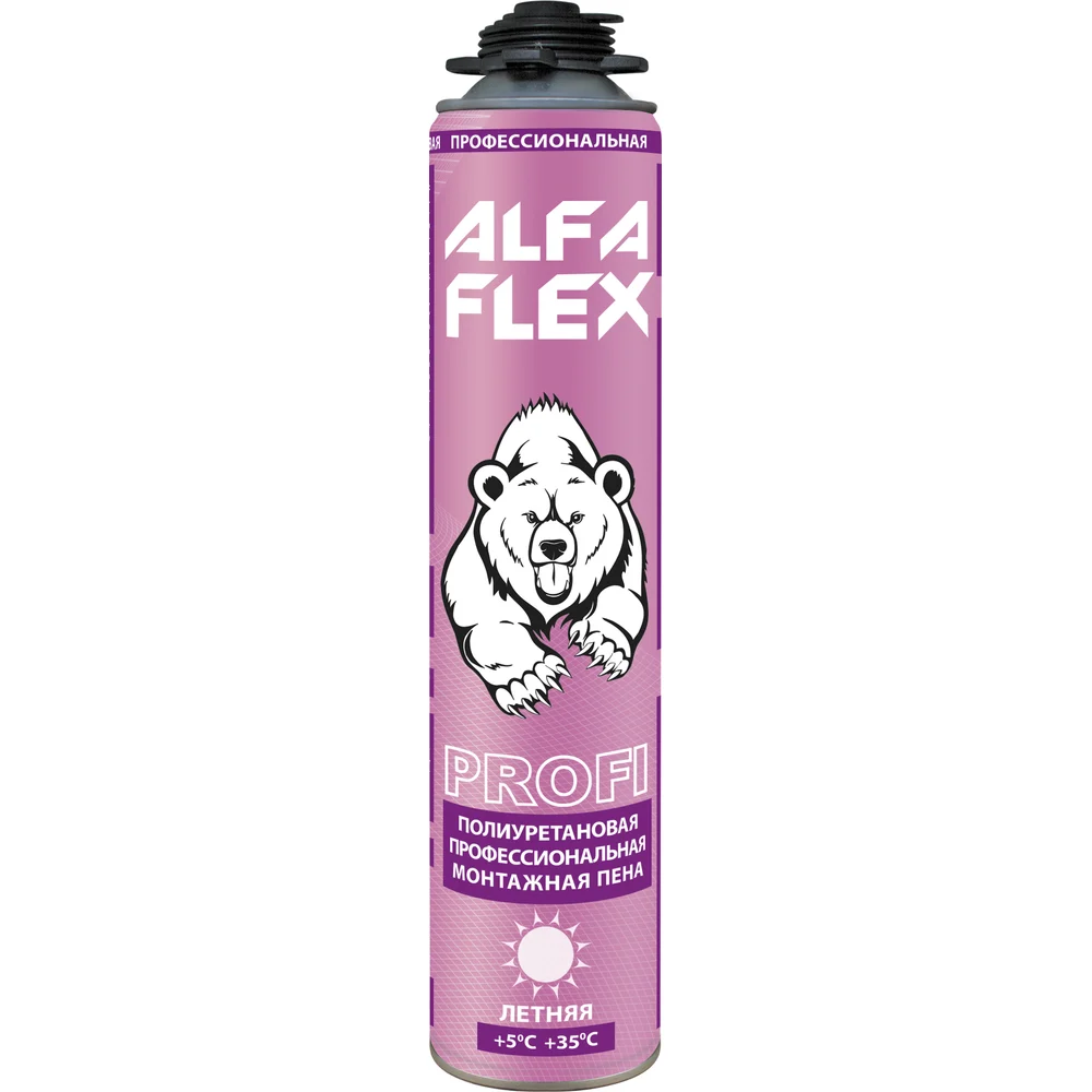 Пистолетная летняя пена ALFAFLEX Profi 65 755418