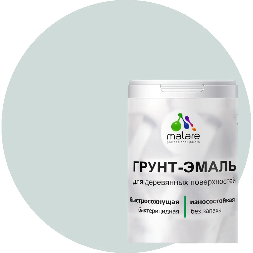 Матовая грунт-эмаль для деревянных поверхностей MALARE 2036752344411