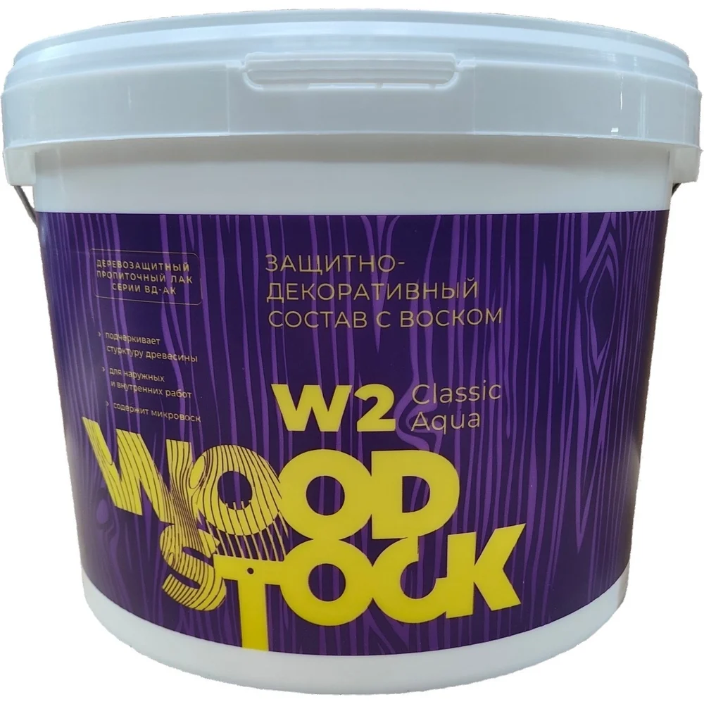 Защитно-декоративный состав Woodstock W-2 ВД-АК Classic ТД000004047