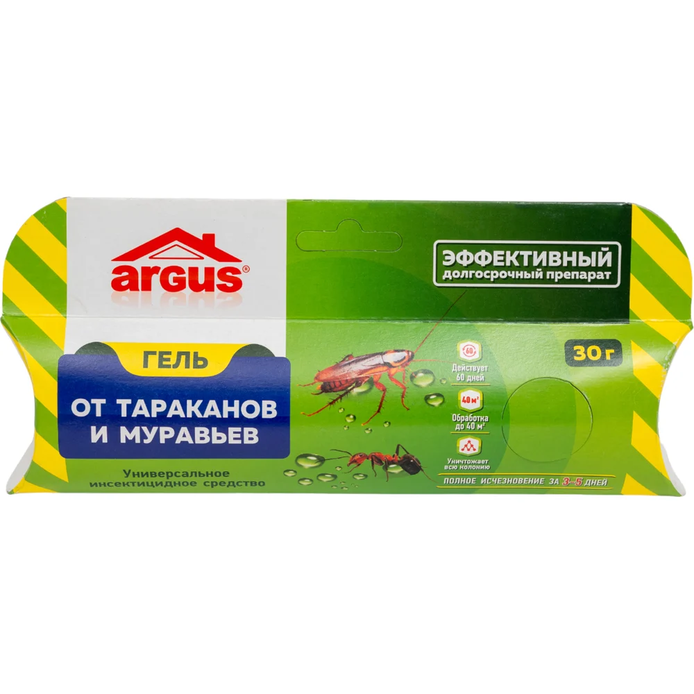 Универсальный гель от тараканов и муравьев Argus AR-695