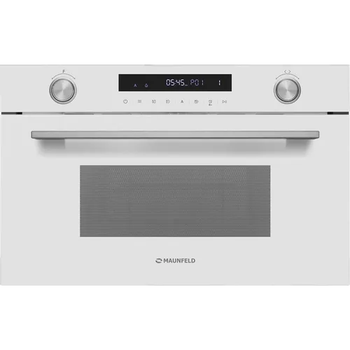 Встраиваемая микроволновая печь MAUNFELD MBMO349GW, 34л, 900Вт, белый [ка-00017303]