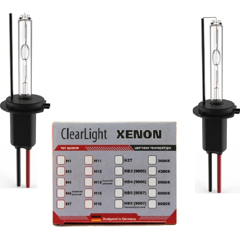 Комплект ксеноновых ламп Clearlight LDL 00H 750-0LL