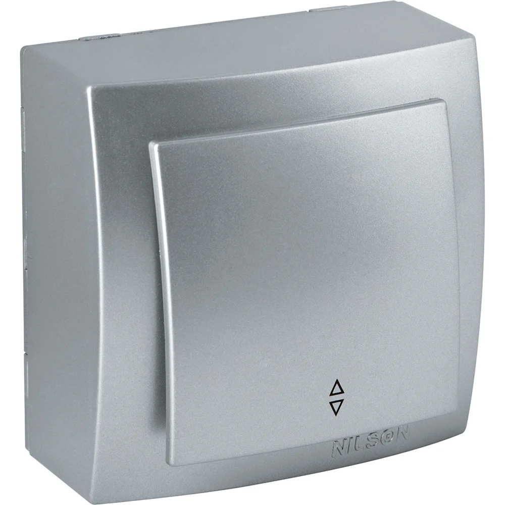 Выключатель Nilson Themis metallic 26131007