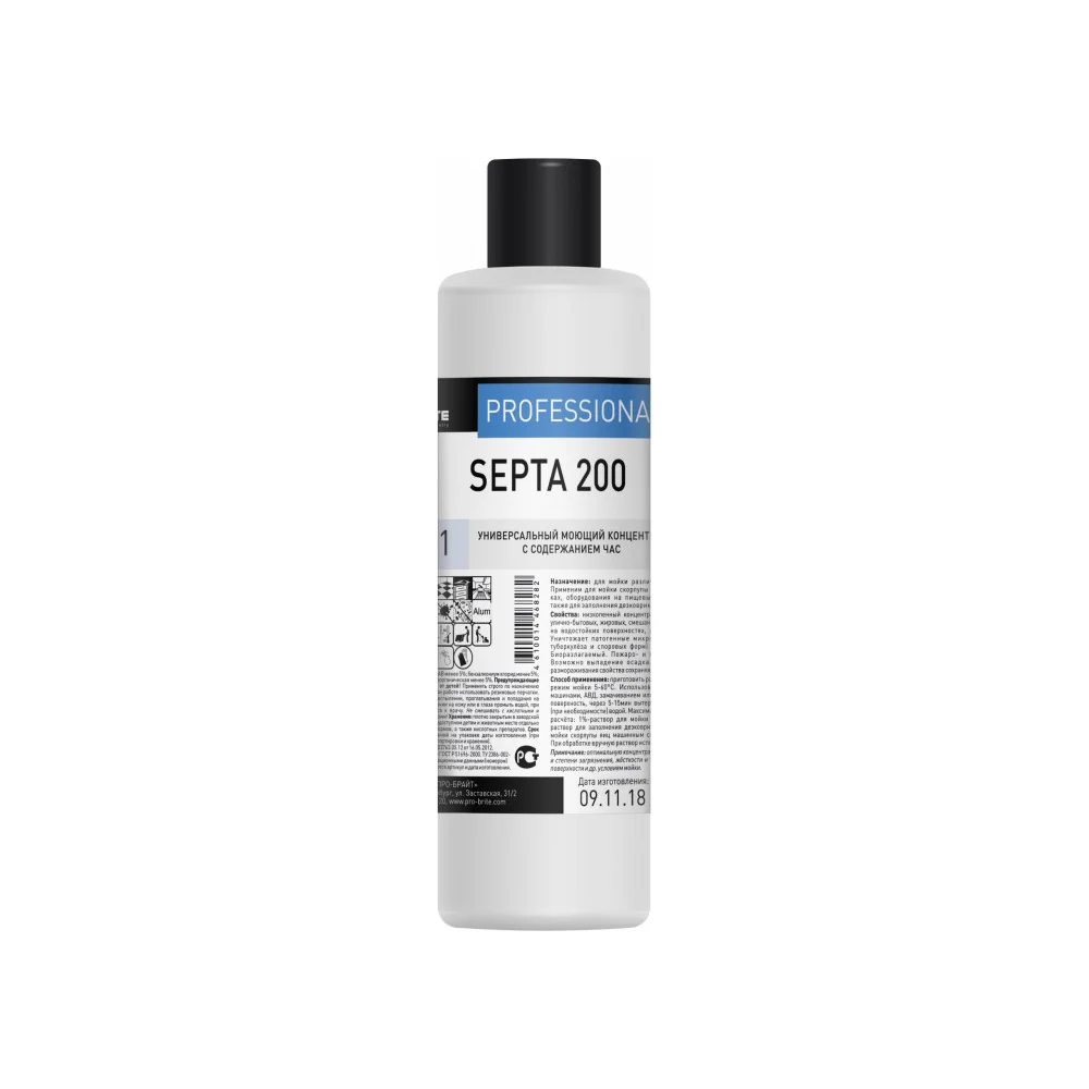 Универсальный моющий концентрат PRO-BRITE Septa 200 191-1