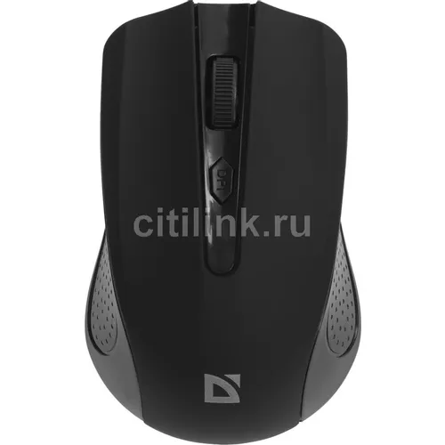 Мышь беспроводная Defender Accura MM-935, радио, оптическая, USB, 1600dpi, черный [52935]