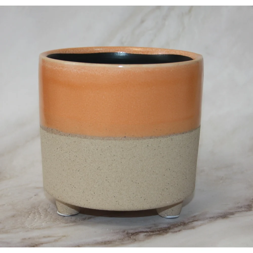 Кашпо SCHEURICH Kübel Piaff sandy apricot 63322