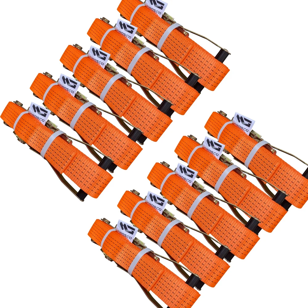 Комплект стяжных кольцевых ремней для крепления груза Grosco RSTK02503C0