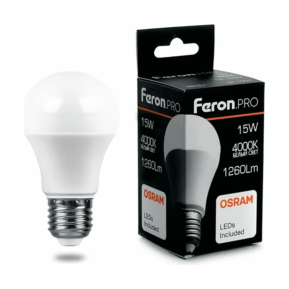 Светодиодная лампа FERON PRO LB-1015 38036