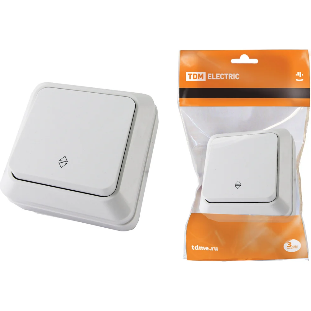 Переключатель TDM ELECTRIC Ладога SQ1801-0005