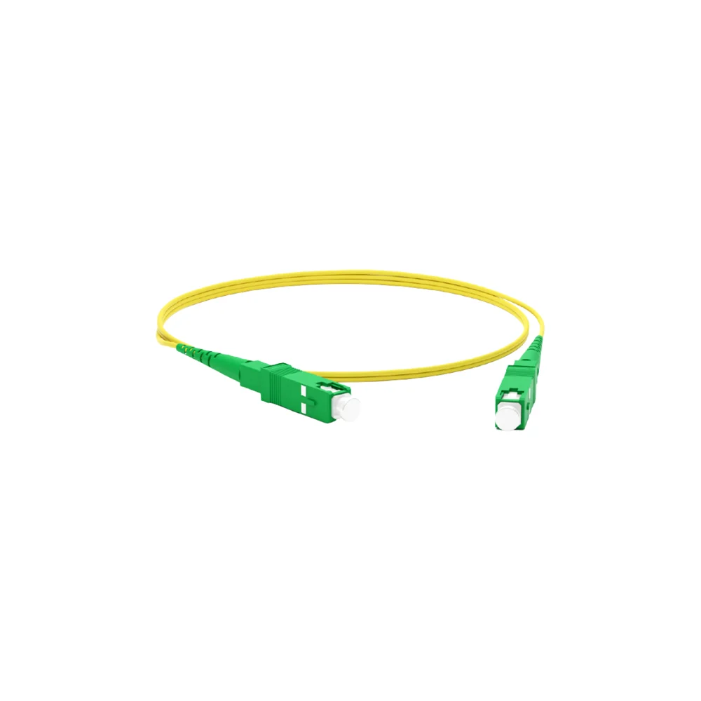 Волоконно-оптический шнур Hyperline FC-S2-9-SC/AR-SC/AR-H-1M-LSZH-YL 246456