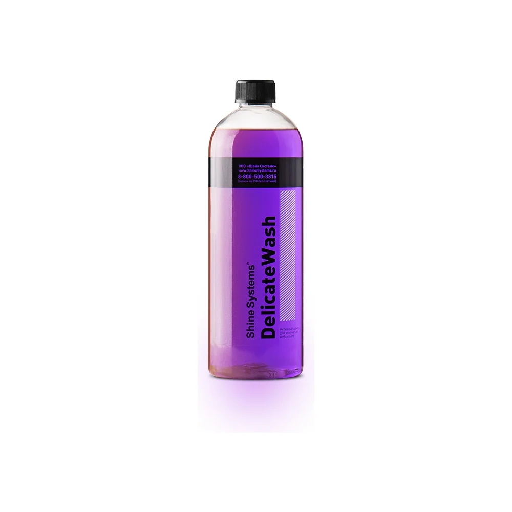 Активный шампунь для деликатной мойки авто Shine systems DelicateWash SS643