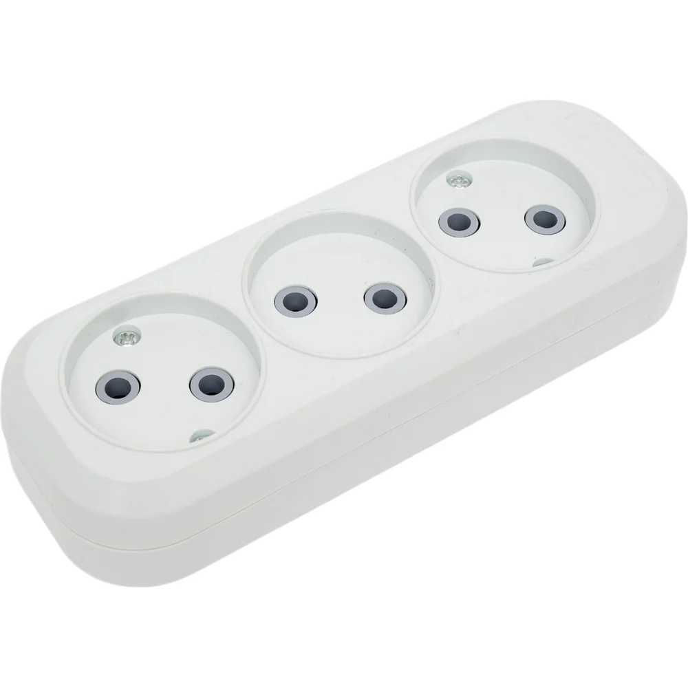 Колодка трехместная IN HOME У-3-GRAND 5030 4690612000473
