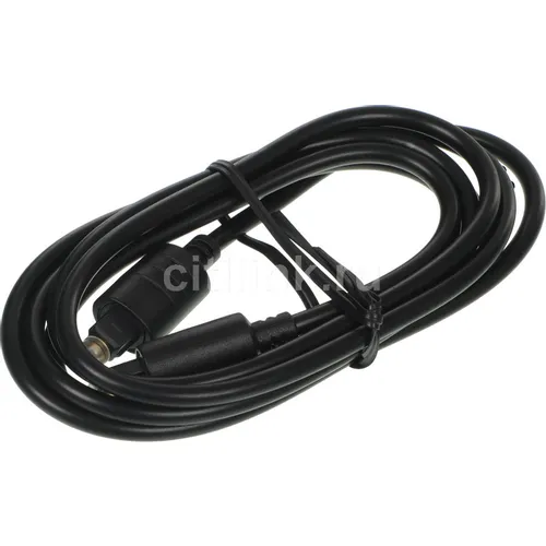 Кабель оптический NingBo ODT Toslink, TOS (m) - TOS (m), 1.5м, черный