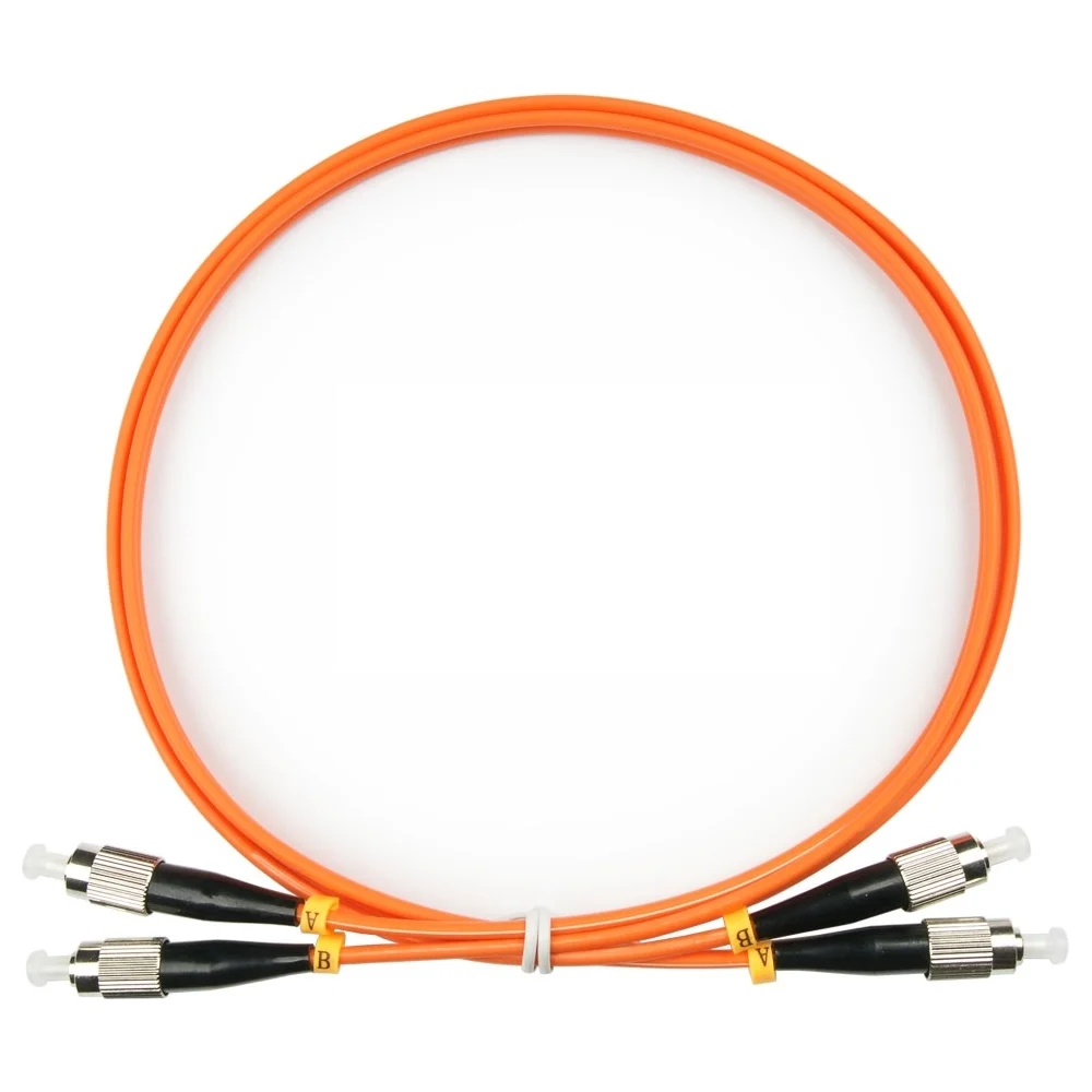 Дуплексный оптический патч-корд TopLan DPC-TOP-OM1-FC/P-FC/P-5.0
