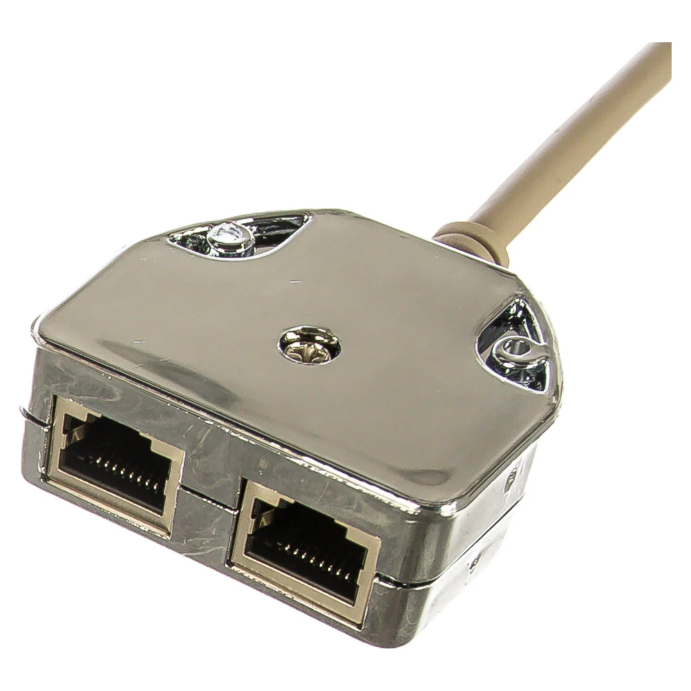 Экранированный Y-адаптер TWT Y-E2-E2-S
