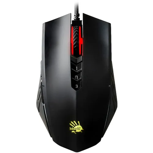 Мышь проводная A4TECH Bloody A70, игровая, оптическая, USB, 6200dpi, черный [a70 matte black]