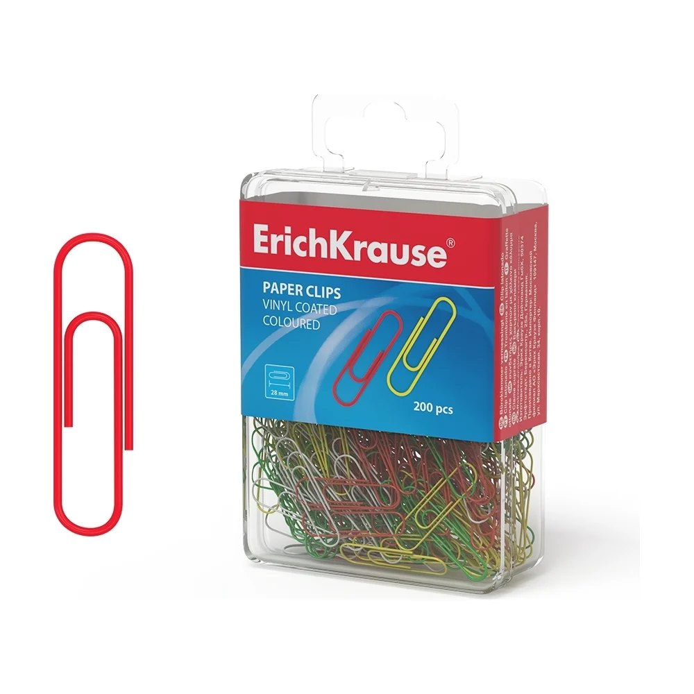 Скрепки ErichKrause Classic 19740