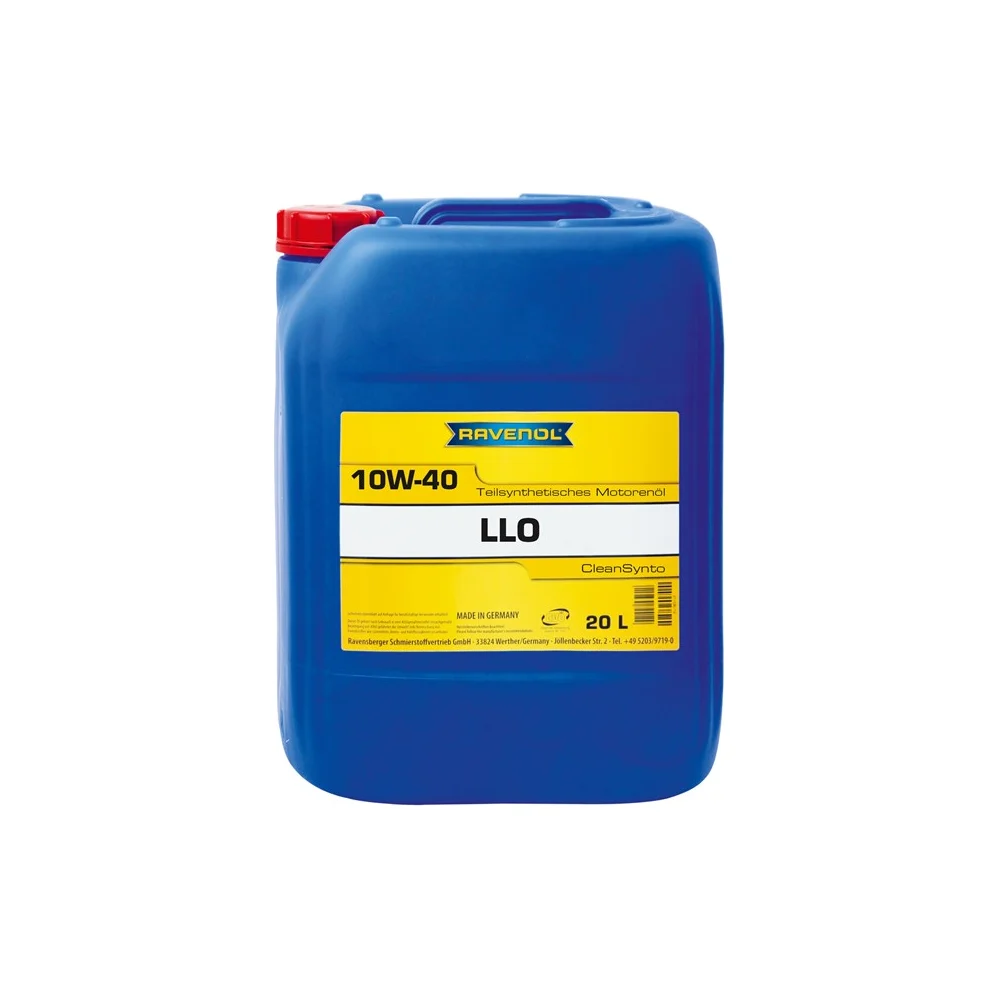 Моторное масло RAVENOL LLO SAE 10W-40 new 1112112-020-01-999
