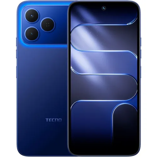 6.67" Смартфон TECNO Spark 50 4/128Gb, NFC, IPS, 120Гц, 7000мAч, синий
