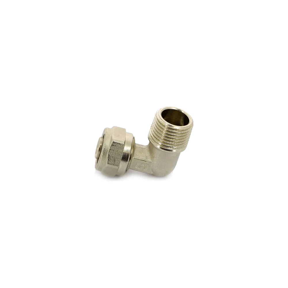 Никелированный угол Uni-Fitt 665N6300
