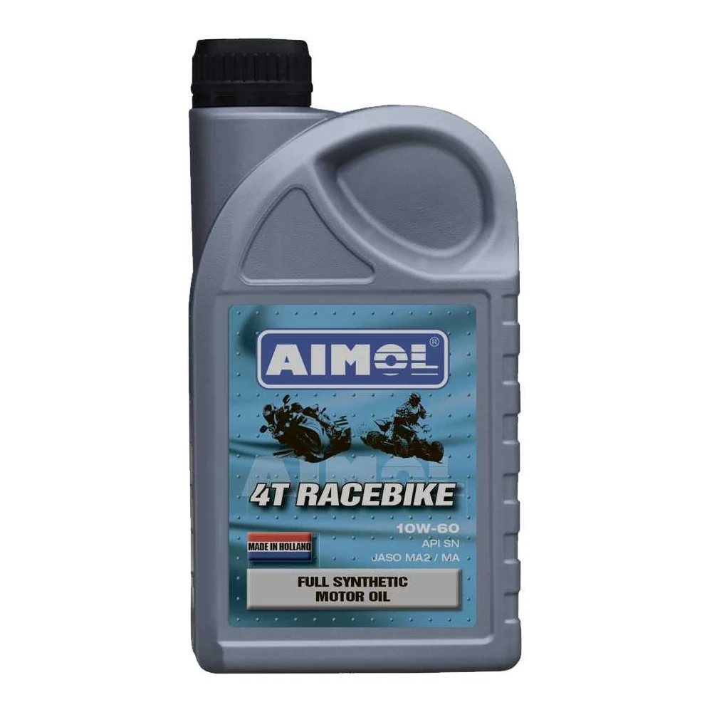 Моторное синтетическое масло для четырехтактных двигателей AIMOL 4T Racebike 10W-60 8719497953738