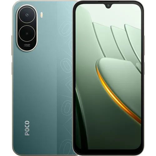 6.9" Смартфон Xiaomi Poco C81 Pro 4/128Gb, NFC, IPS, 120Гц, 6000мAч, зеленый