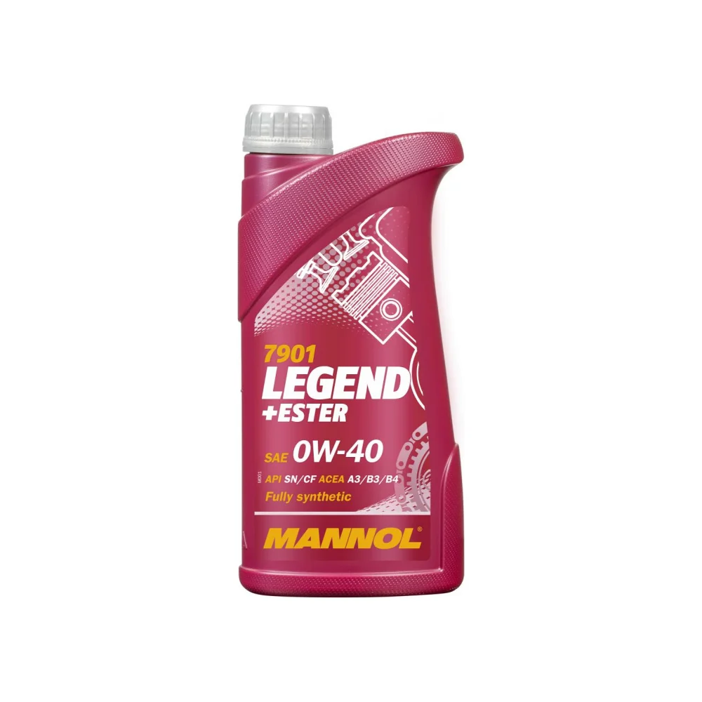 Синтетическое моторное масло MANNOL LEGEND ESTER 0W40 1000