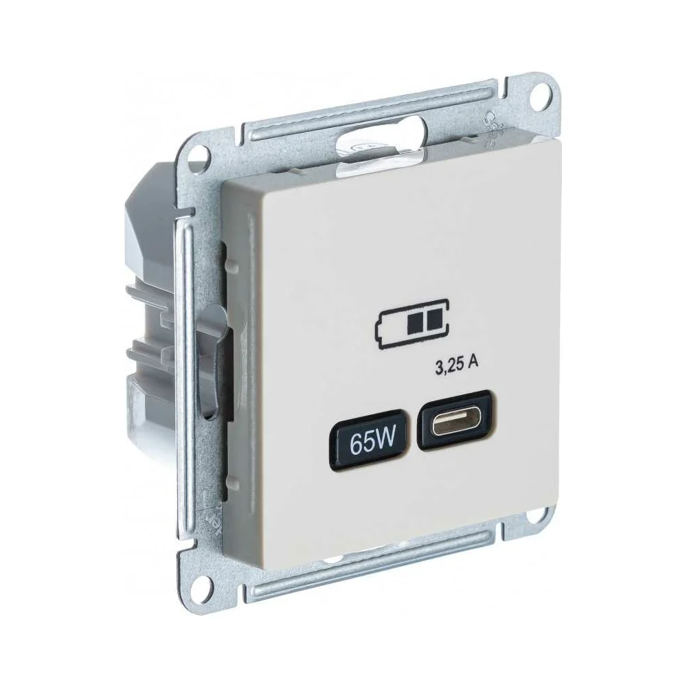 Розетка Systeme Electric USB ATLASDESIGN ATN000227