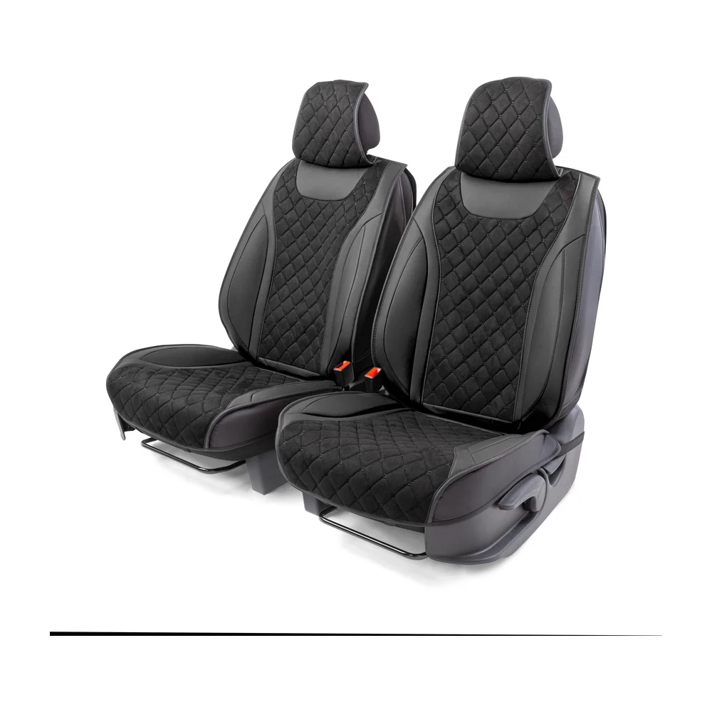 Каркасные накидки на передние сиденья CarPerformance CUS-3044 BK/BK