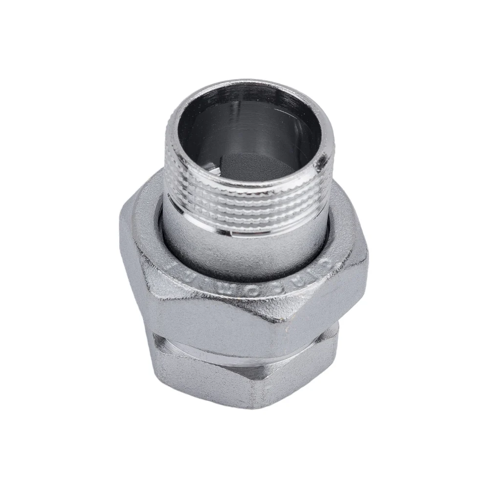 Прямой хромированный сгон Giacomini НВ R18X005